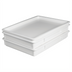 Thumbnail image #2 for Winco Rectangular Polypropylene Dough Box Cover for PL-3N and PL-6N