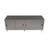 Thumbnail image #2 for BK Resources 84-Inch Enclosed Chef Table with Sliding Doors, 304 Stainless Steel