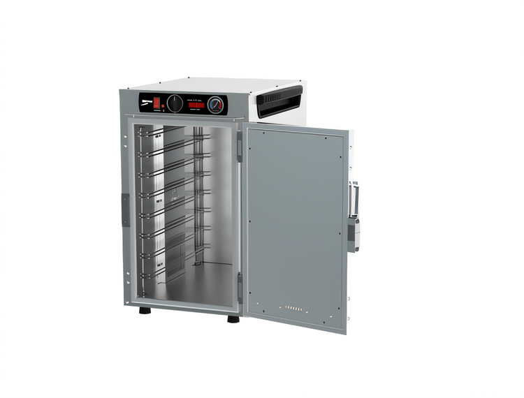 Product image #2 for Metro HotBlox™ Narrow 8-Pan Insulated Holding Cabinet, Countertop/Stacking, Analog Controls, Solid Door, 120V