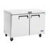 Thumbnail image #2 for Atosa 36-5/16 Inch Two-Section Undercounter Reach-In Refrigerator