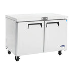 Thumbnail image #2 for Atosa 36-5/16 Inch Two-Section Undercounter Reach-In Refrigerator