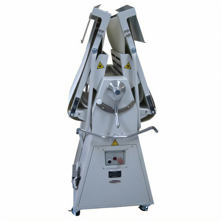Product image #2 for BakeMax BMFRS02 Floor Model Reversible Dough Sheeter with 20.5 x 79 Inch Belt