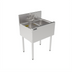 Thumbnail image #2 for Perlick Top Shelf TS Series 24-Inch Two-Compartment Stainless Steel Underbar Sink Unit