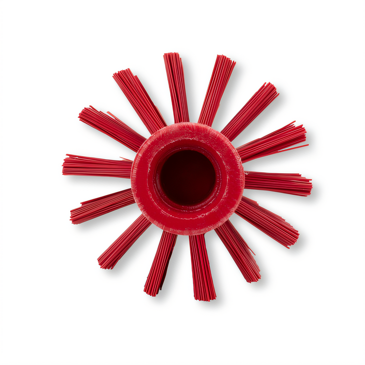 Product image #2 for Sparta® 3-Inch Pipe & Valve Brush with Polyester Bristles, Red