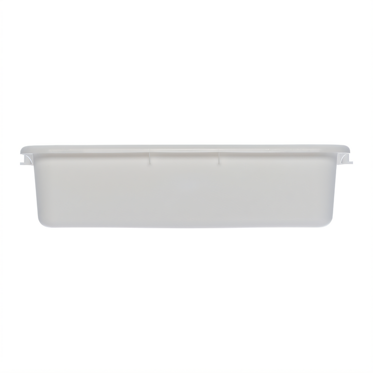 Product image #2 for Comfort Curve Stackable Tote Box / Bus Tub, White High Density Polyethylene, 20 x 15 x 5 Inches