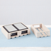 Thumbnail image #2 for Sun-Bleached Rectangular Wooden Serving Crate, 11-5/8 Inch