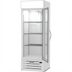 Thumbnail image #2 for Beverage-Air MarketMax 1-Section White Reach-In Glass Door Merchandiser Refrigerator, 19.08 Cu. Ft., Bottom Mount