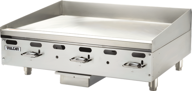 Product image #2 for Vulcan VMG24-QS-PLATINUM 24-Inch Countertop Heavy-Duty Manual Gas Griddle