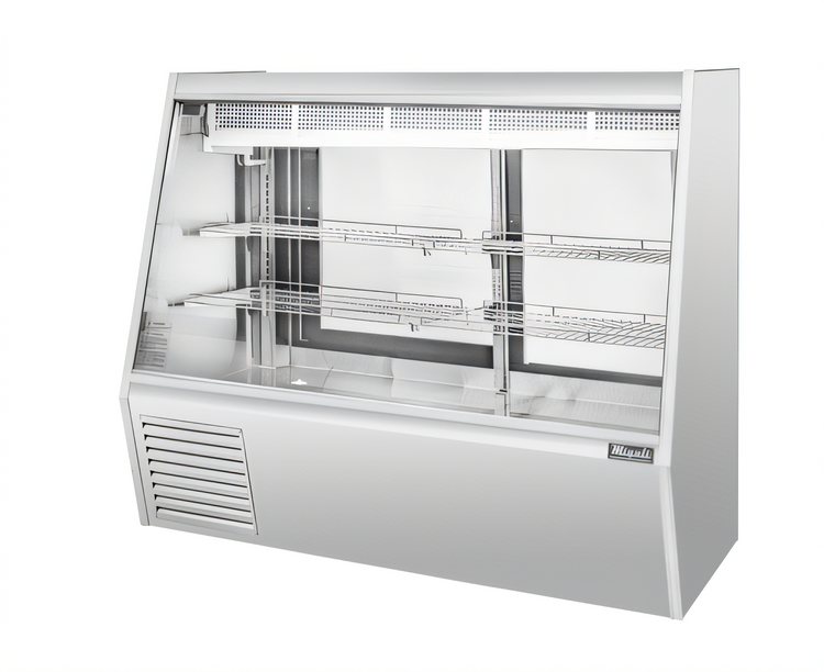 Product image #2 for Migali Competitor Series 60-Inch Double-Duty Full-Service Straight Glass Refrigerated Deli Case