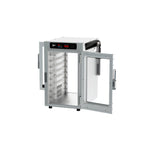 Thumbnail image #2 for Metro HotBlox™ HBCN8-DCPC-CT 8-Pan Pass-Thru Countertop/Stacking Insulated Holding Cabinet with Digital Touchscreen and Clear Doors