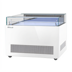 Thumbnail image #2 for Turbo Air TOS-50NN-W(B) Open Display Sandwich & Cheese Merchandiser Deli Case, 50-1/4 Inch, Self-Contained Refrigeration, Straight Glass Front
