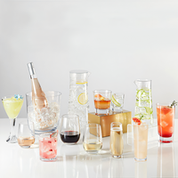 Parker Collection Clear Tritan Carafe with Lid, 34 oz.
