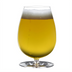Thumbnail image #2 for Flavor First 22.5 oz Clear Petite Stemmed Footed Wine/Beer Glass