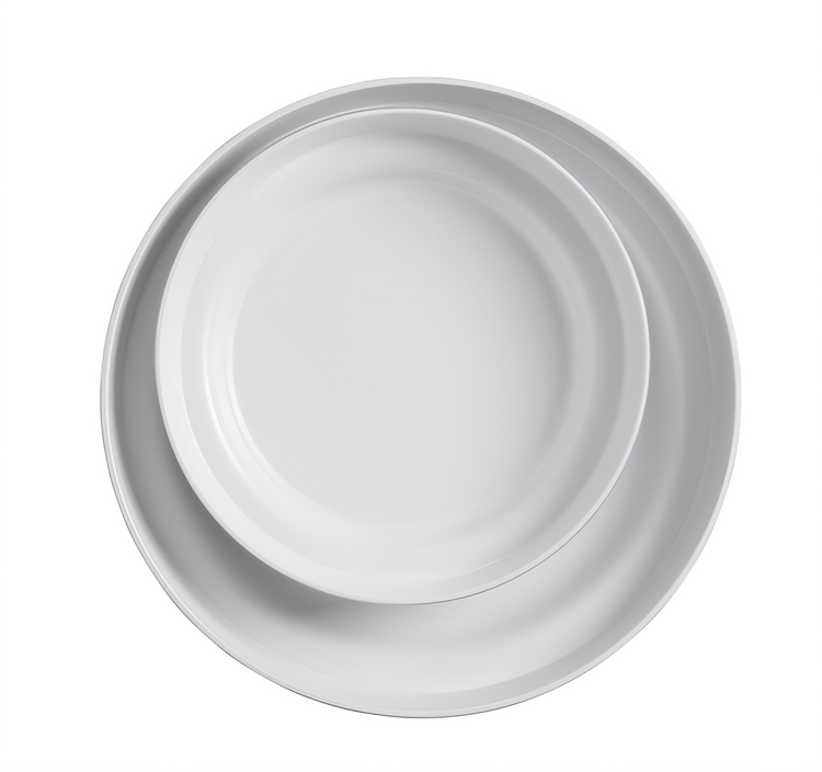 Product image #2 for American Metalcraft MSEA10S 10-Inch Silver Melamine Seafood Tray