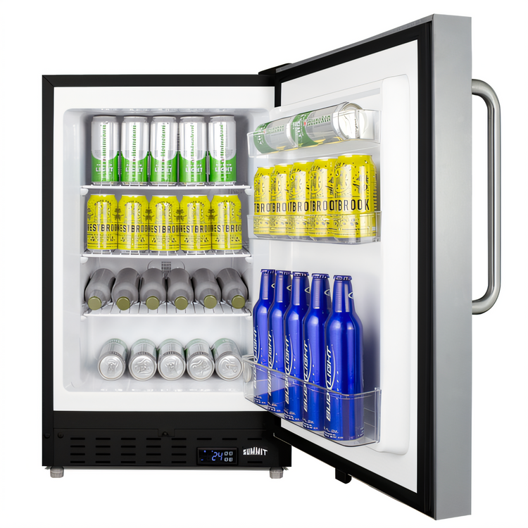 Product image #2 for Summit Commercial ADA-Compliant One-Section Undercounter Beer Froster Freezer