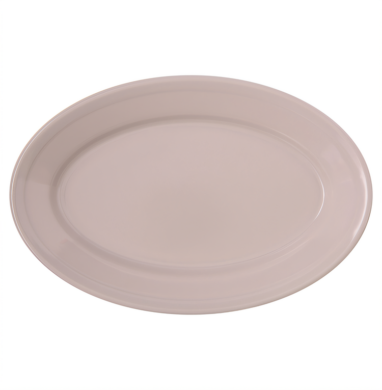 Product image #2 for Carlisle Dallas Ware® 9-1/4 x 6-1/4 Inch Oval Melamine Standard Platter