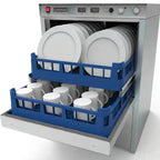 Thumbnail image #2 for Champion UH130B MAX High-Temperature Undercounter Dishwasher, Stainless Steel, Built-In Electric Booster, 20 x 20 Rack, 25 Racks/Hour