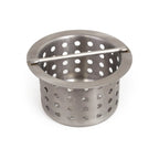 Thumbnail image #2 for John Boos FTFG-24120 120-Inch x 24-Inch Stainless Steel Floor Trough Drain with 4-Inch Deep Pan and Subway-Style Fiberglass Grating