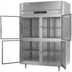 Thumbnail image #2 for Victory UltraSpec V-Core 2-Section Extra Wide Glass Half-Door Reach-In Freezer