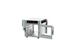 Thumbnail image #2 for Metro HotBlox Narrow 4-Pan Pass-Thru Insulated Holding Cabinet, Digital Touchscreen, Clear Front / Solid Rear Doors, Countertop/Stacking