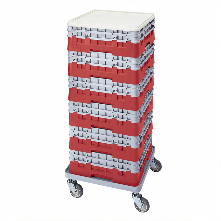 Product image #2 for Camrack Full Size Red Polypropylene Base Rack with 2 Extenders