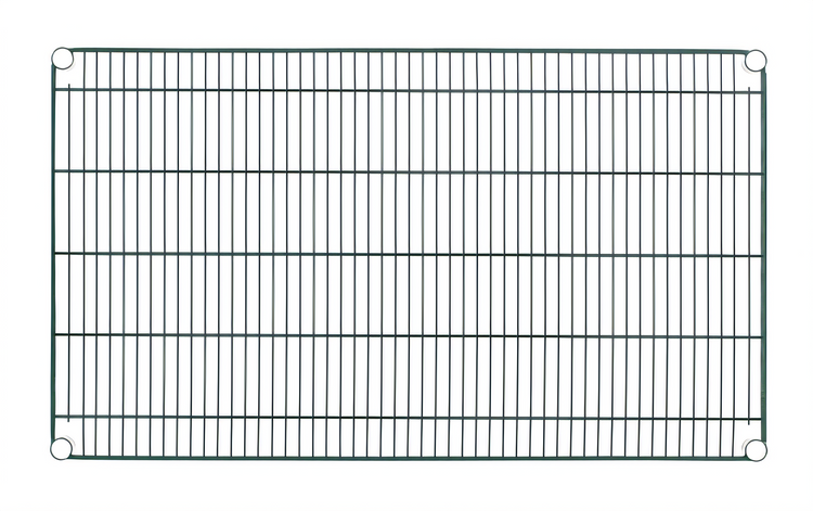 Product image #2 for Olympic 24" x 42" NSF Wire Shelf with Green-Guard™ Green Epoxy Finish