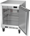 Thumbnail image #2 for Beverage-Air 24-Inch One-Section Undercounter Freezer, 4.9 Cu. Ft., Solid Door, Rear-Mounted Self-Contained Refrigeration