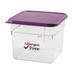 Thumbnail image #2 for Cambro 6SFSCW441 CamSquare® Commercial Food Storage Containers Case of 6