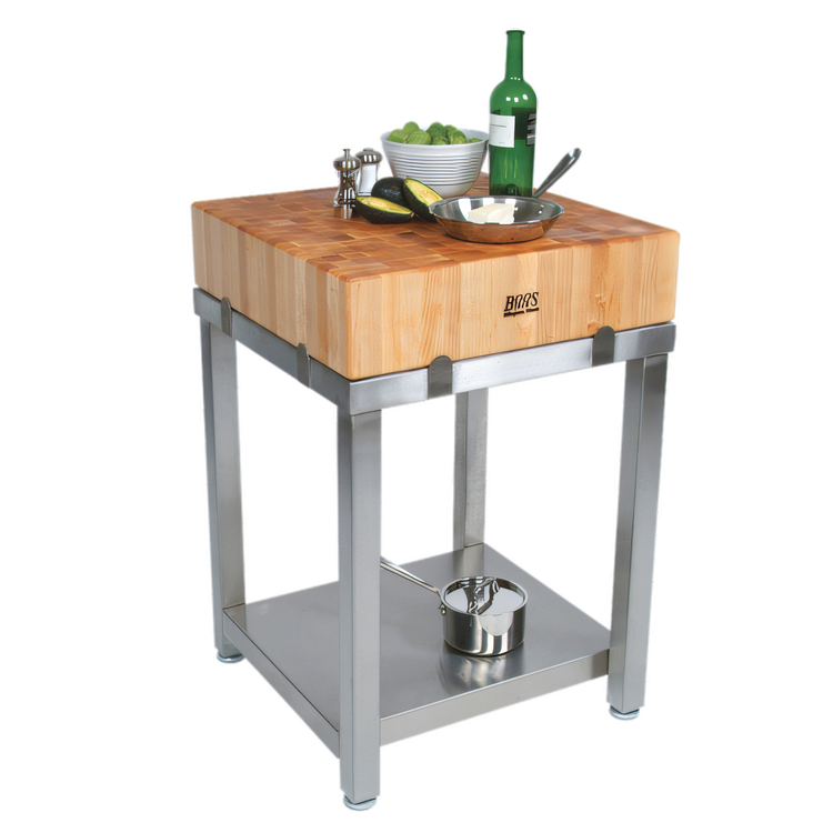 Product image #2 for Cucina LaForza 24 x 24 x 6 Inch End Grain Maple Butcher Block Top, Block Only
