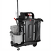 Thumbnail image #2 for High Security Executive Janitorial Cleaning Cart, 7.25 Cu. Ft., Locking Hood & Doors