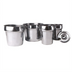 Thumbnail image #2 for Winco 7 Qt Round Stainless Steel Inset Pan, 24 Gauge, Mirror Finish
