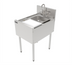 Thumbnail image #2 for Perlick Top Shelf Series 18-Inch Underbar Prep Sink with Sink Bowl, Cutting Board and Glass Rinser