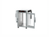 Thumbnail image #2 for Metro HotBlox Narrow 8-Pan Pass-Thru Undercounter Insulated Holding Cabinet with Clear Front & Rear Doors
