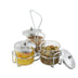 Thumbnail image #2 for 3-Ring Chrome-Plated Condiment Jar Rack