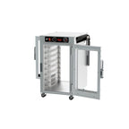 Thumbnail image #2 for Metro HotBlox™ HBCN8-ACPC-UC 8-Pan Pass-Thru Undercounter Insulated Holding Cabinet, Analog, Clear Front & Rear Doors, 120V, 875W