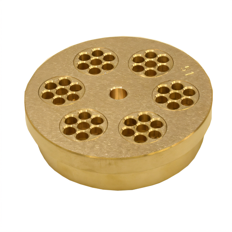 Product image #2 for Omcan #51 Reginette 20 mm Brass Pasta Machine Die