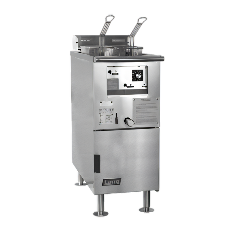 Product image #2 for Lang Marine 15-Inch Countertop Electric Fryer, 30 lb Shortening Capacity, Stainless Steel