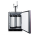 Thumbnail image #2 for Summit Commercial 24-Inch ADA-Height Undercounter Dual-Tap Combo Nitro/Cold Brew Coffee Dispenser with Panel-Ready Door, 5.5 Cu. Ft.