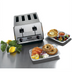 Thumbnail image #1 for Waring Commercial Heavy-Duty 4-Slice Pop-Up Toaster with 4 Standard 1-1/8-Inch Slots, 208V
