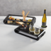 Thumbnail image #2 for American Metalcraft 17-1/4-Inch Rectangular Wood Serving Tray, Espresso Finish