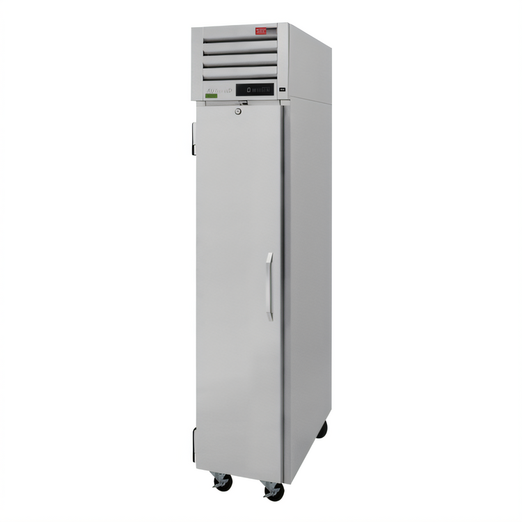 Product image #2 for Turbo Air PRO Series One-Section Reach-In Freezer, 12.67 Cu. Ft., Top-Mount Self-Contained Refrigeration, Solid Door, Stainless Steel