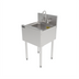 Thumbnail image #2 for Top Shelf TS Series 18-Inch Freestanding Underbar Wet Waste Sink Unit with 6-Inch Backsplash