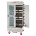 Thumbnail image #2 for American Range ACB-7 7-Spit Gas Rotisserie Oven with Tempered Glass Sliding Doors, 35-Chicken Capacity
