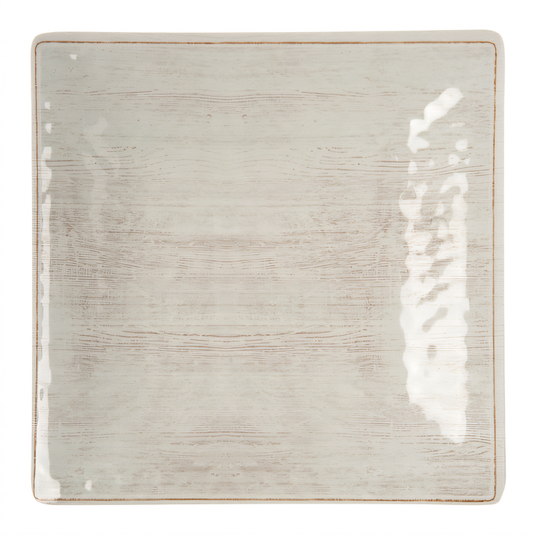 Product image #2 for Grove 8.5-Inch Square Melamine Dinner Plate, Buff