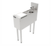 Thumbnail image #2 for Top Shelf Series 8-Inch Wide Freestanding Underbar Prep Sink with Cutting Board, Glass Rinser, and Tool Well Faucet