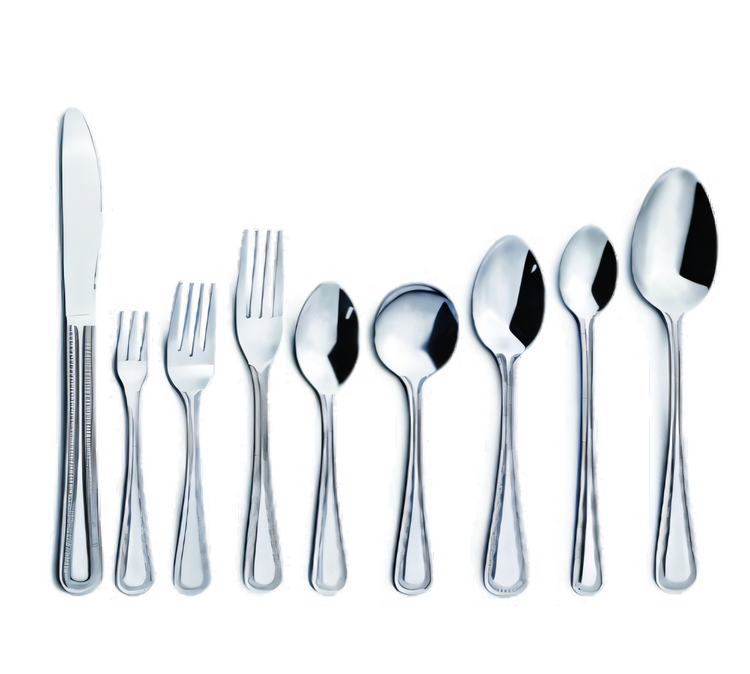 Product image #1 for Perlina 8-1/2 Inch Heavy Weight 18/0 Stainless Steel Tablespoon