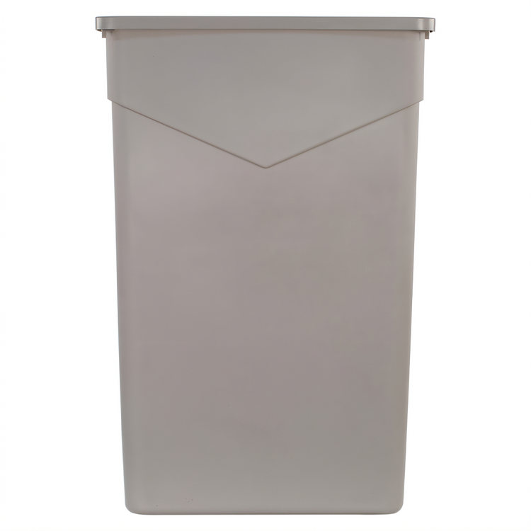 Product image #2 for TrimLine 23-Gallon Rectangular Beige Waste Container
