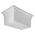 Thumbnail image #2 for StorPlus 5 Gallon White Polyethylene Stackable Food Storage Box, 18 x 12 x 9 Inches