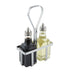 Thumbnail image #2 for Winco Square Chrome-Plated Oil & Vinegar Cruet Rack for Two 6 oz Square Cruets