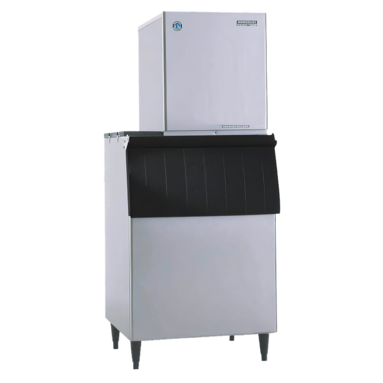 Product image #2 for Hoshizaki Cubelet-Style Water-Cooled Ice Maker, 22 Inch Wide, Self-Contained Condenser, Stainless Steel